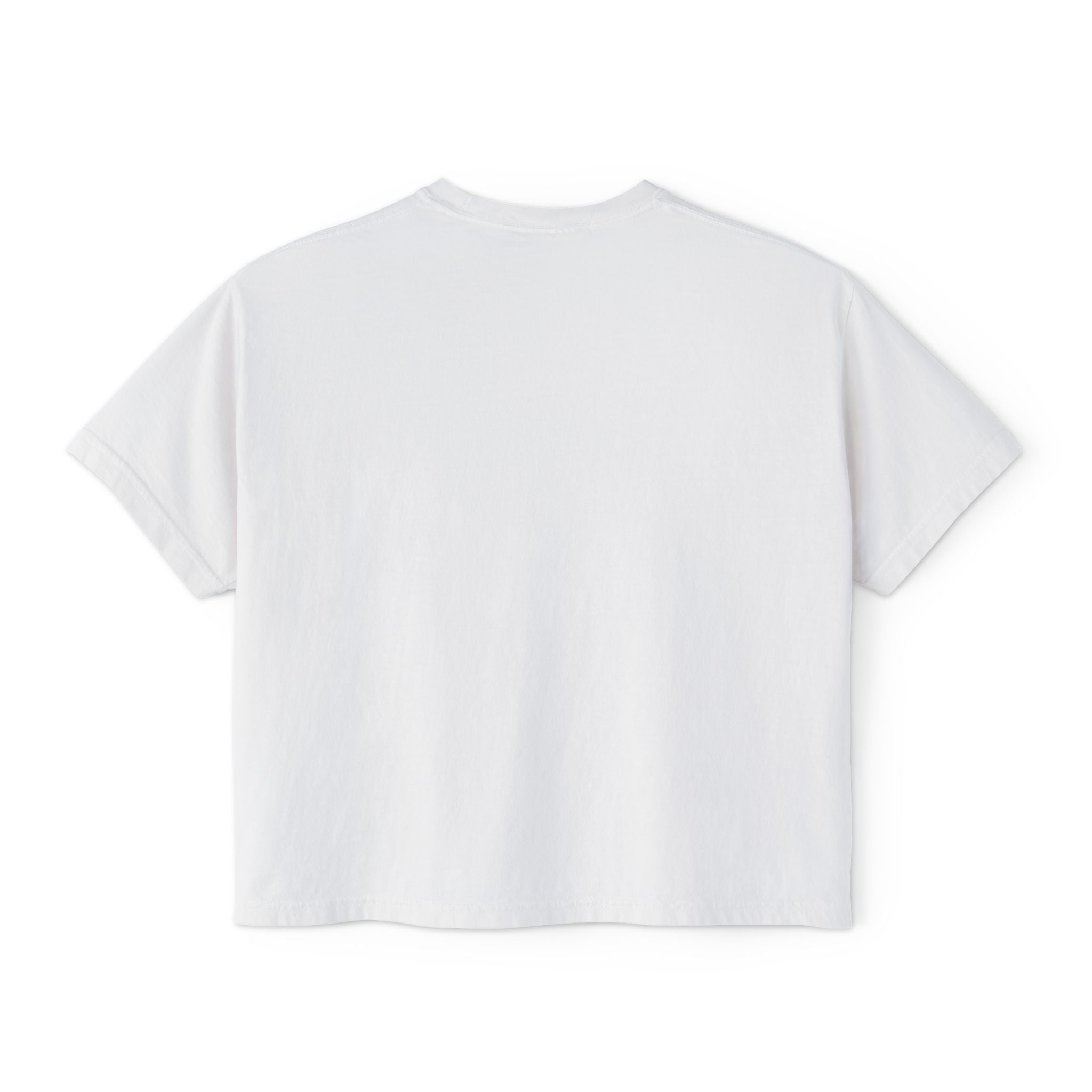 Cute I Know Women's Boxy Tee — Graphic Heart Casual Crop Top