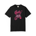 Harley Doo Cute Alibi T-Shirt — Pink Retro Script Graphic Tee