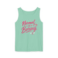 Normal Is Boring Tank Top — Bold Pink Graphic Sleeveless Tee