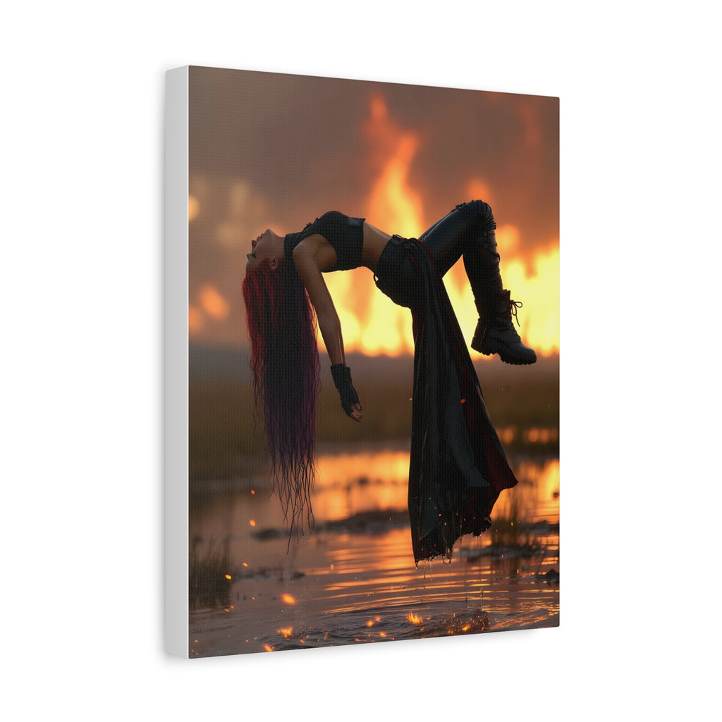 Harley Doo 11x14 Levitation Illustration Canvas