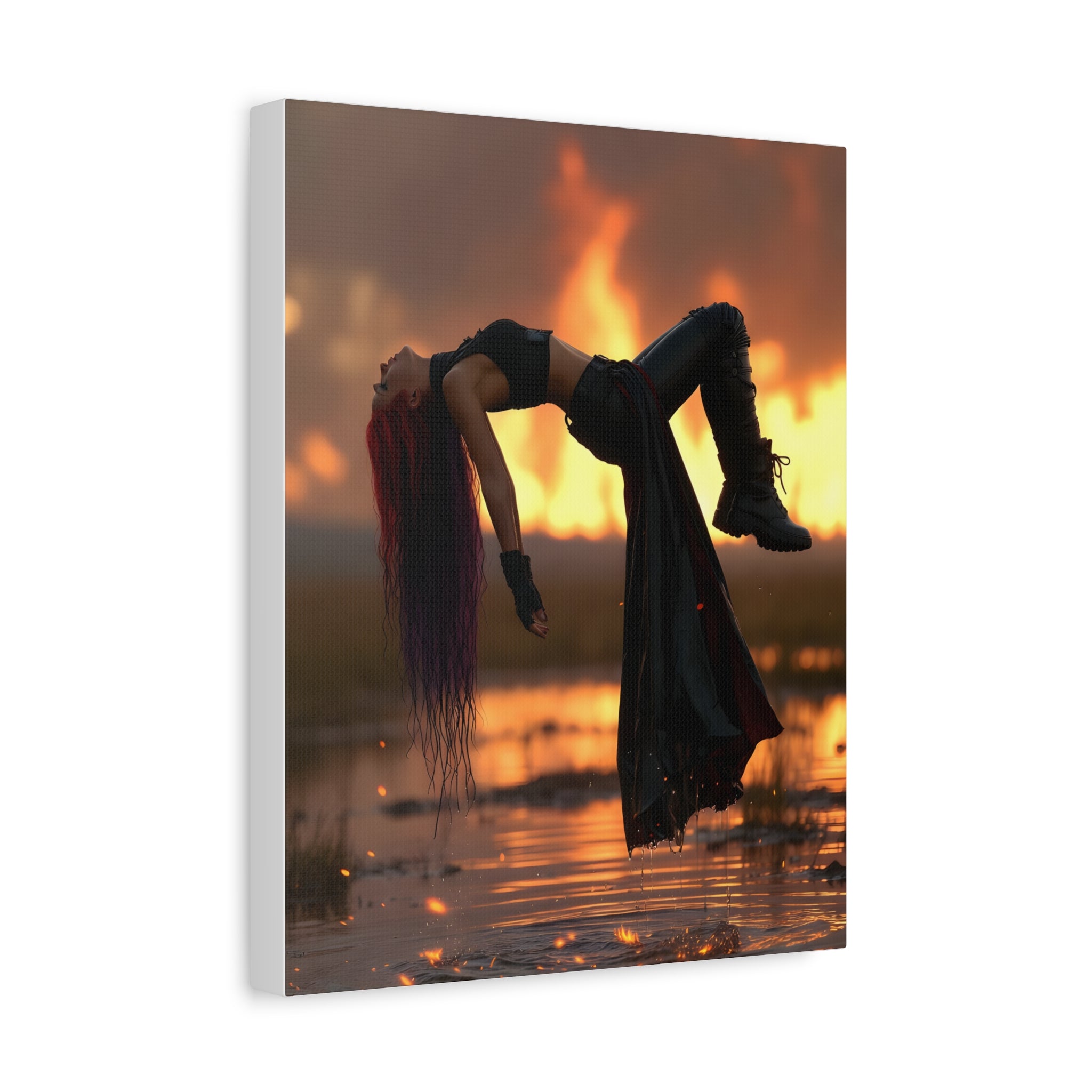 Harley Doo 11x14 Levitation Illustration Canvas