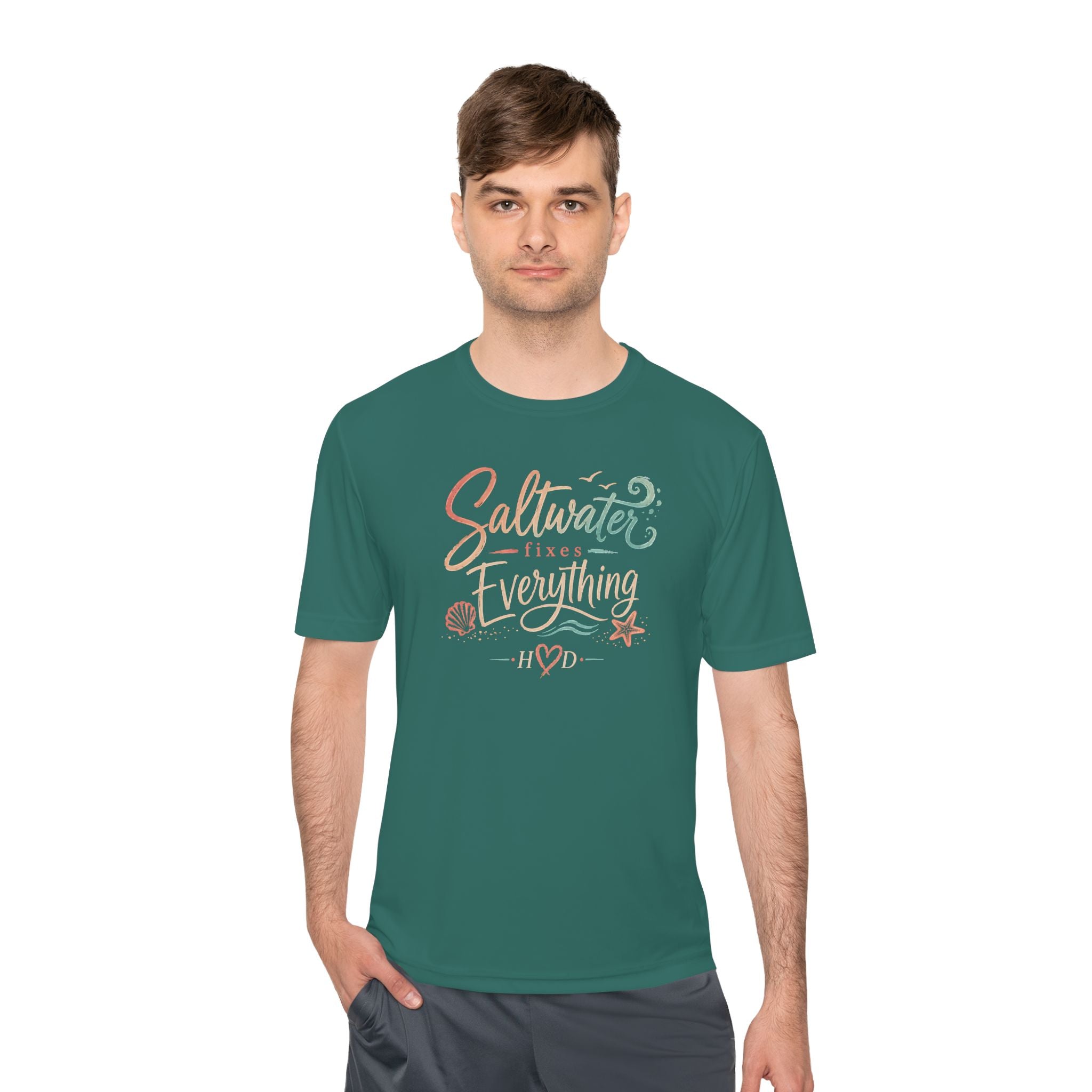 Harley Doo Saltwater Is Everything Tee — Beach Fishing Shirt