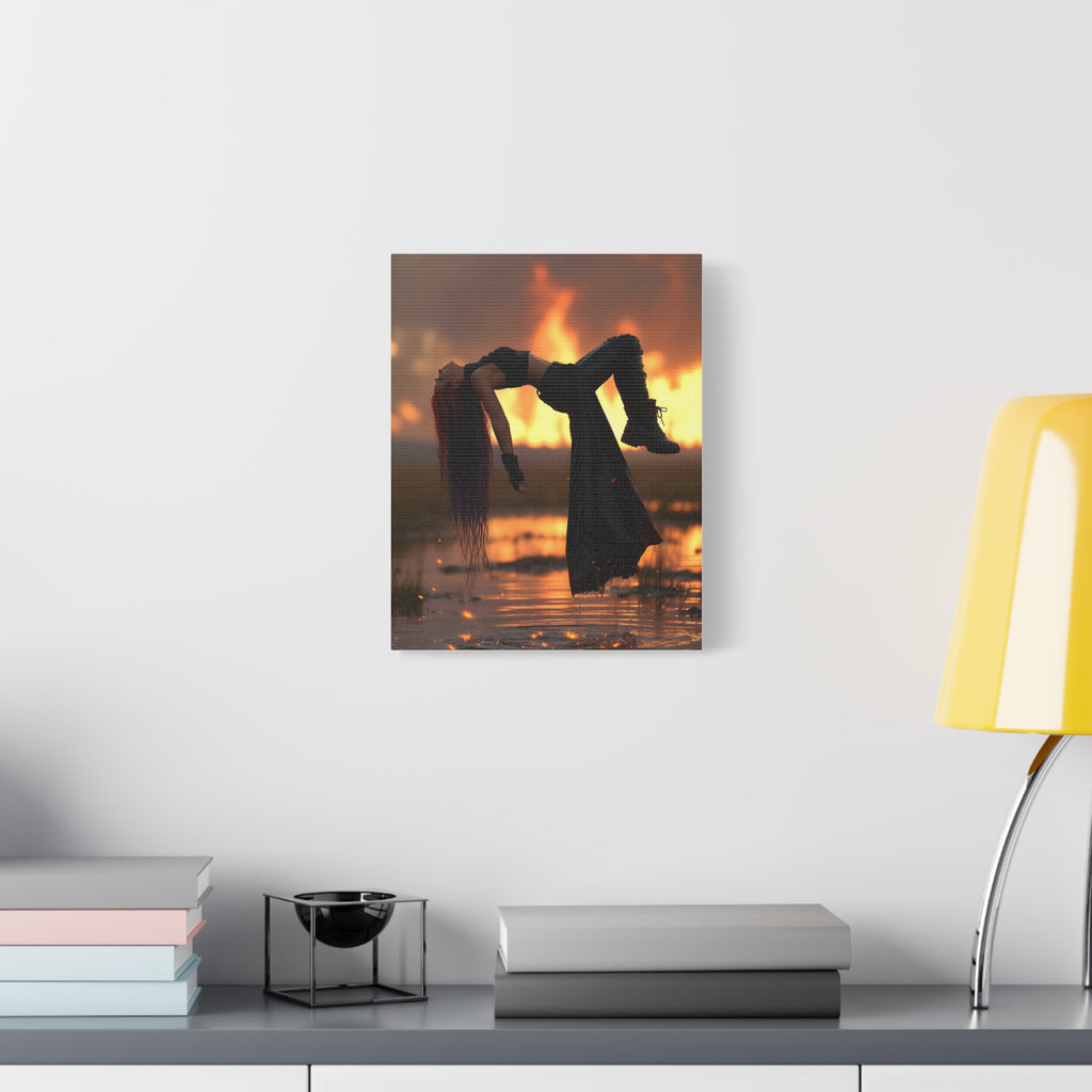 Harley Doo 11x14 Levitation Illustration Canvas