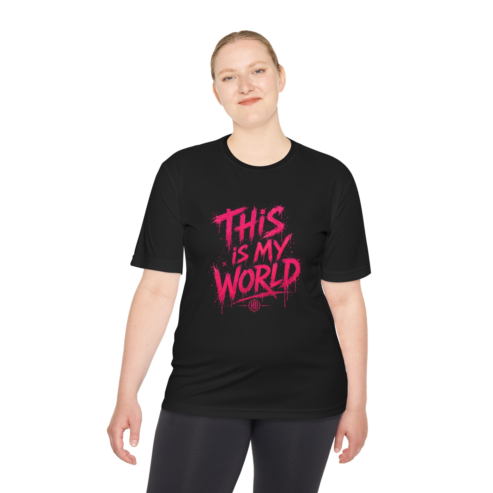 This Is My World / I Write The Rules Tee | Graffiti Quote Shirt