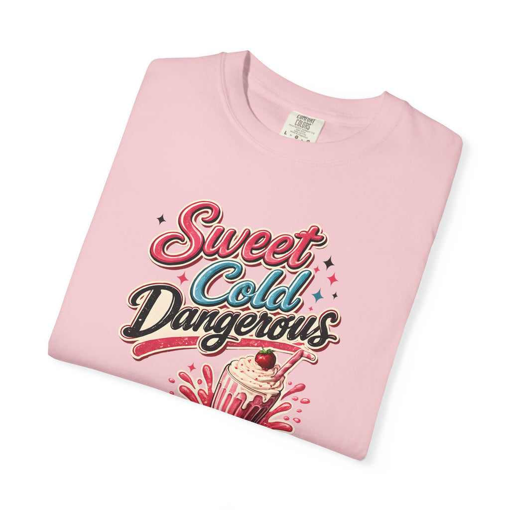 Harley Doo Sweet Cold Dangerous milkshake T-shirt | retro diner soda graphic