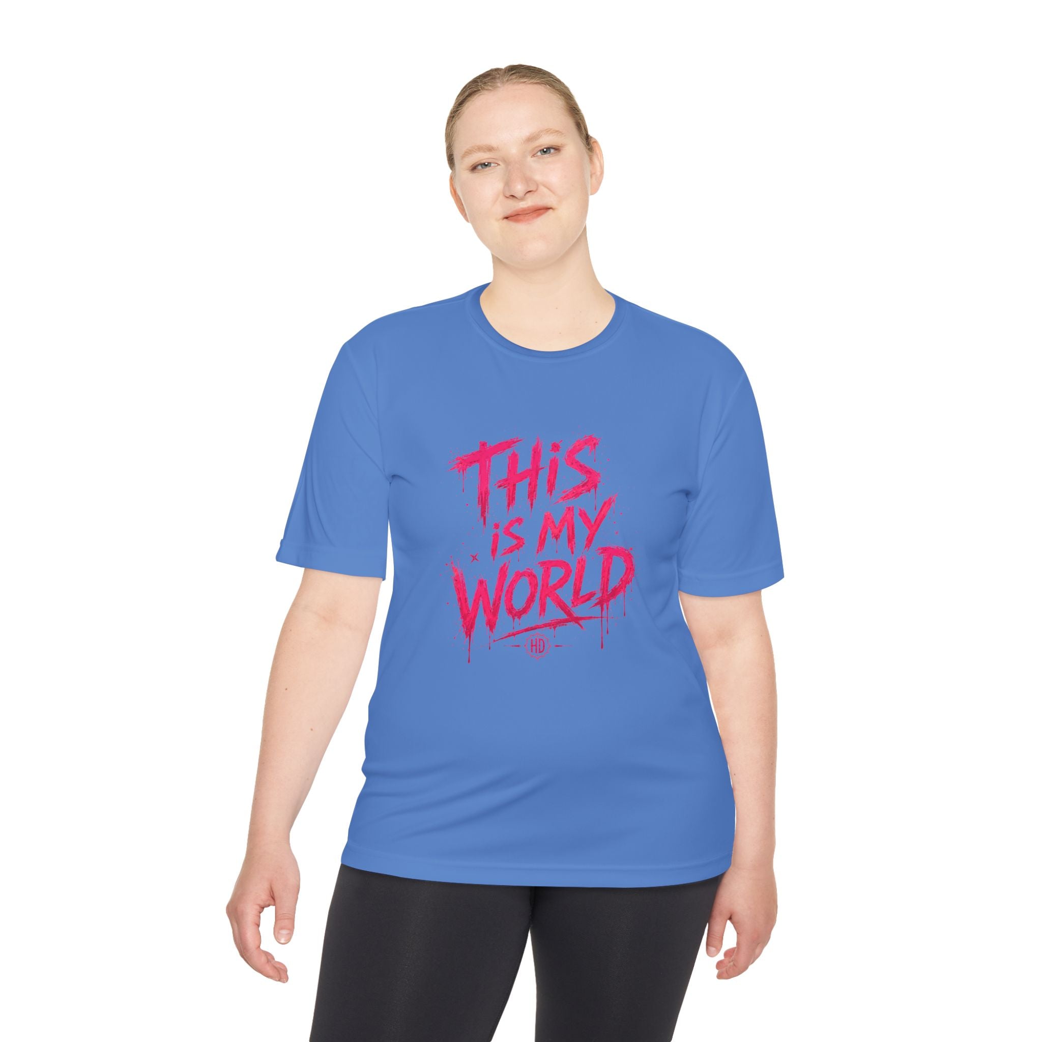 This Is My World / I Write The Rules Tee | Graffiti Quote Shirt