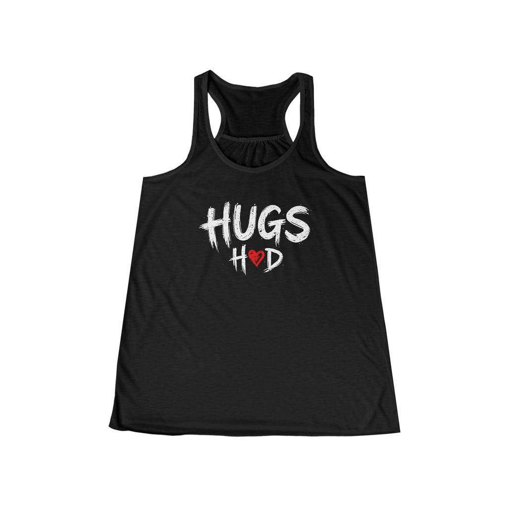 Harley Doo Women's Racerback Tank Top - Small Red Heart Minimalist Graphic