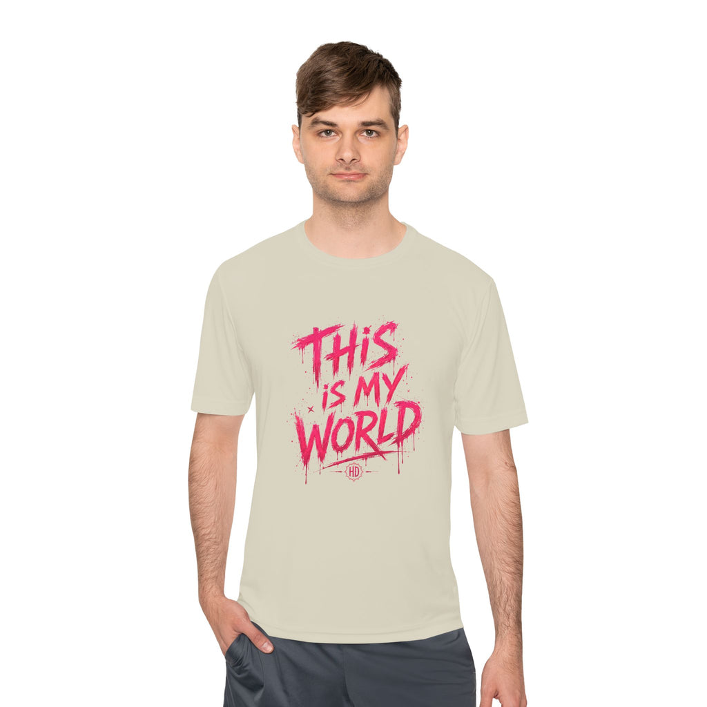 This Is My World / I Write The Rules Tee | Graffiti Quote Shirt