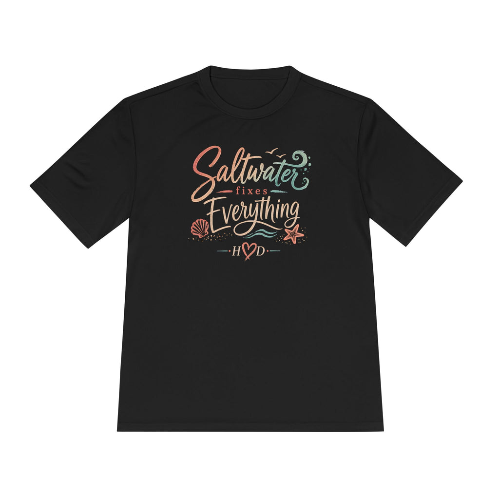 Harley Doo Saltwater Is Everything Tee — Beach Fishing Shirt