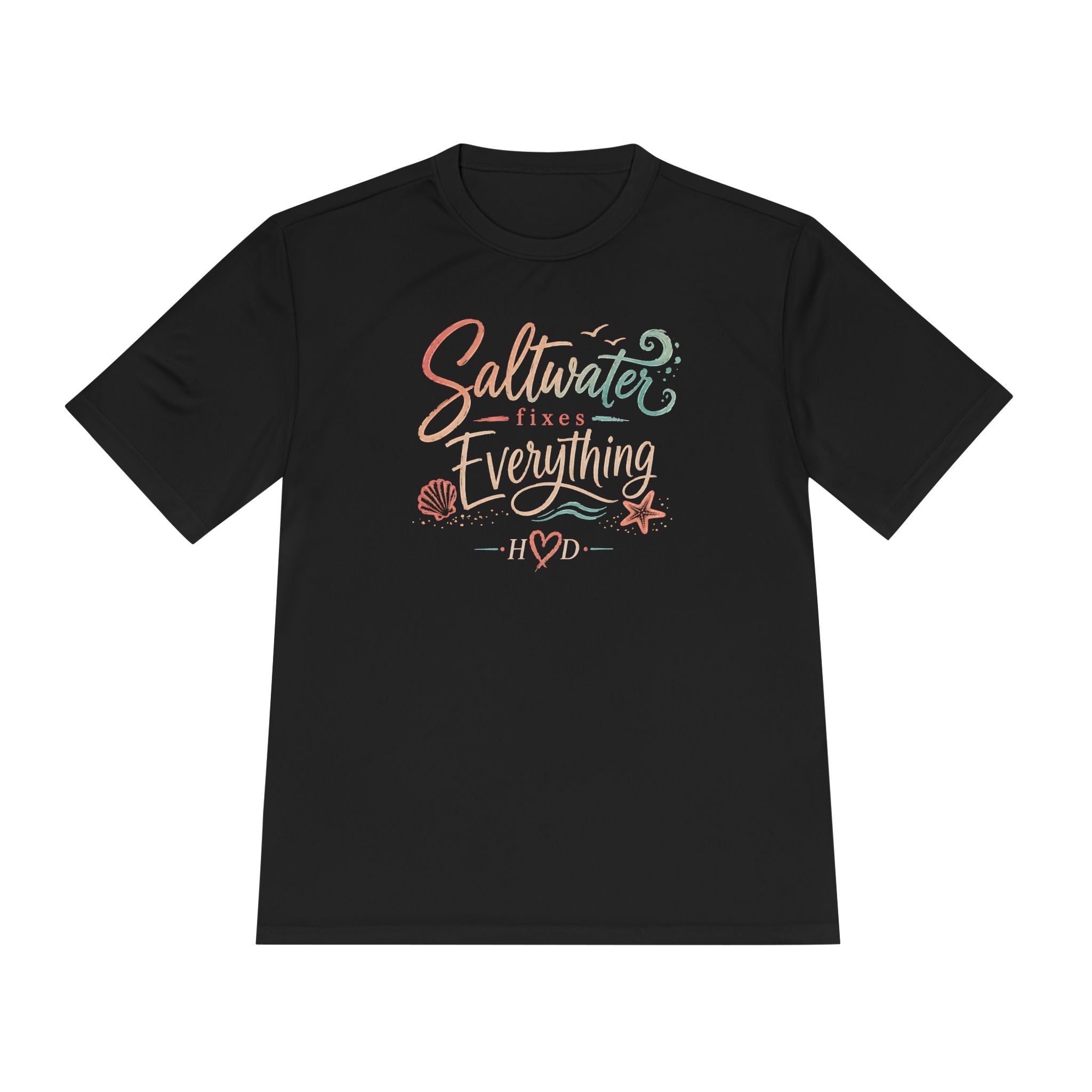 Harley Doo Saltwater Is Everything Tee — Beach Fishing Shirt