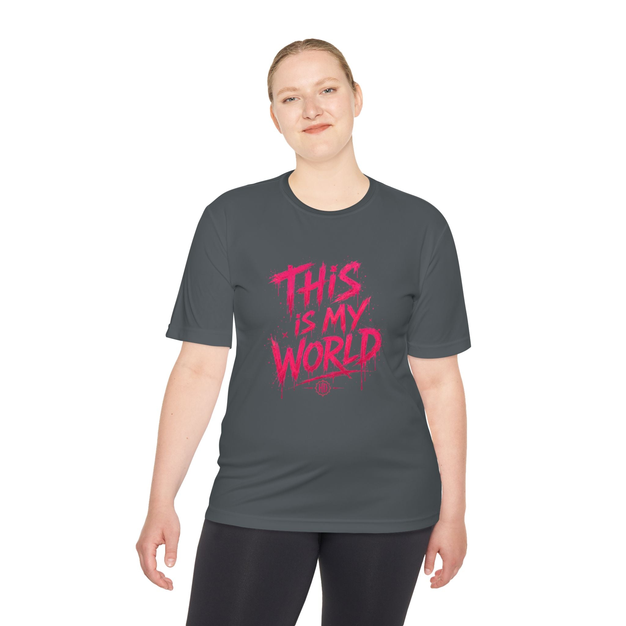 This Is My World / I Write The Rules Tee | Graffiti Quote Shirt