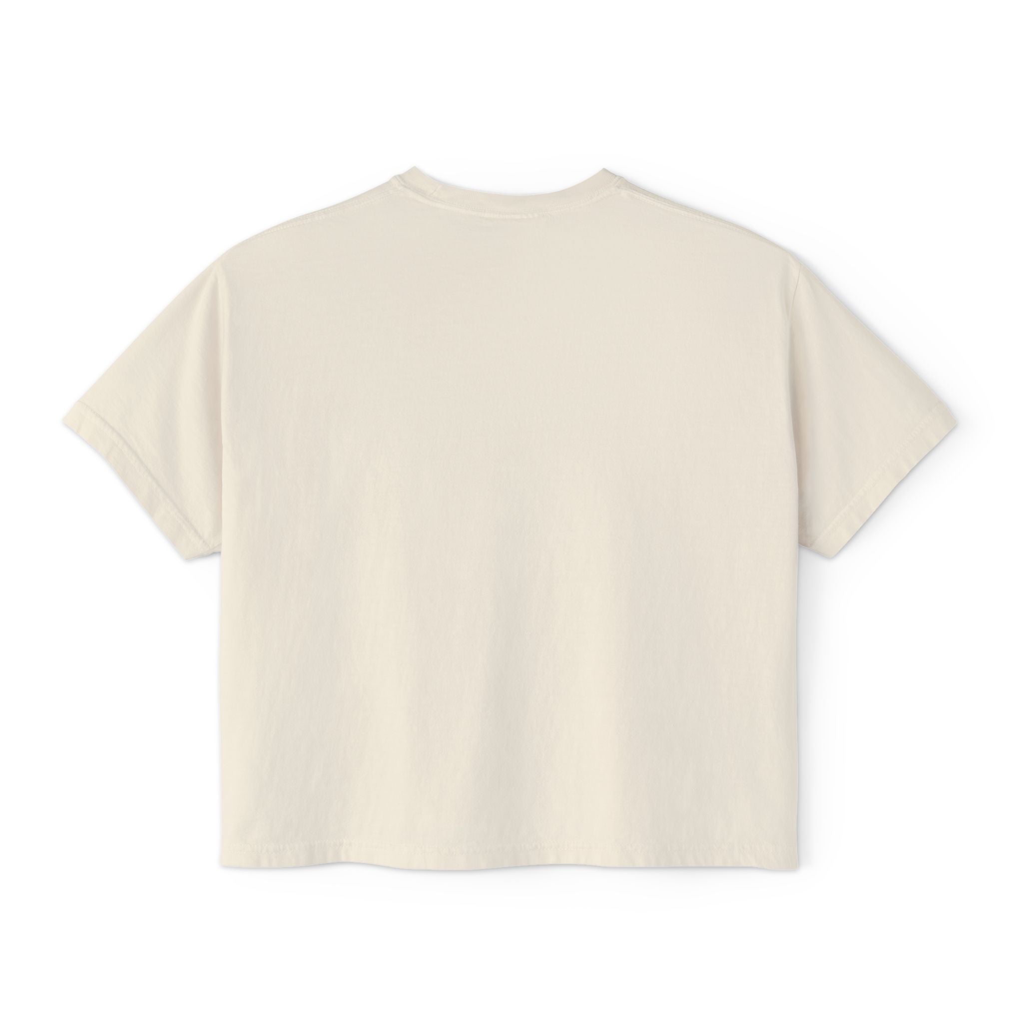Cute I Know Women's Boxy Tee — Graphic Heart Casual Crop Top