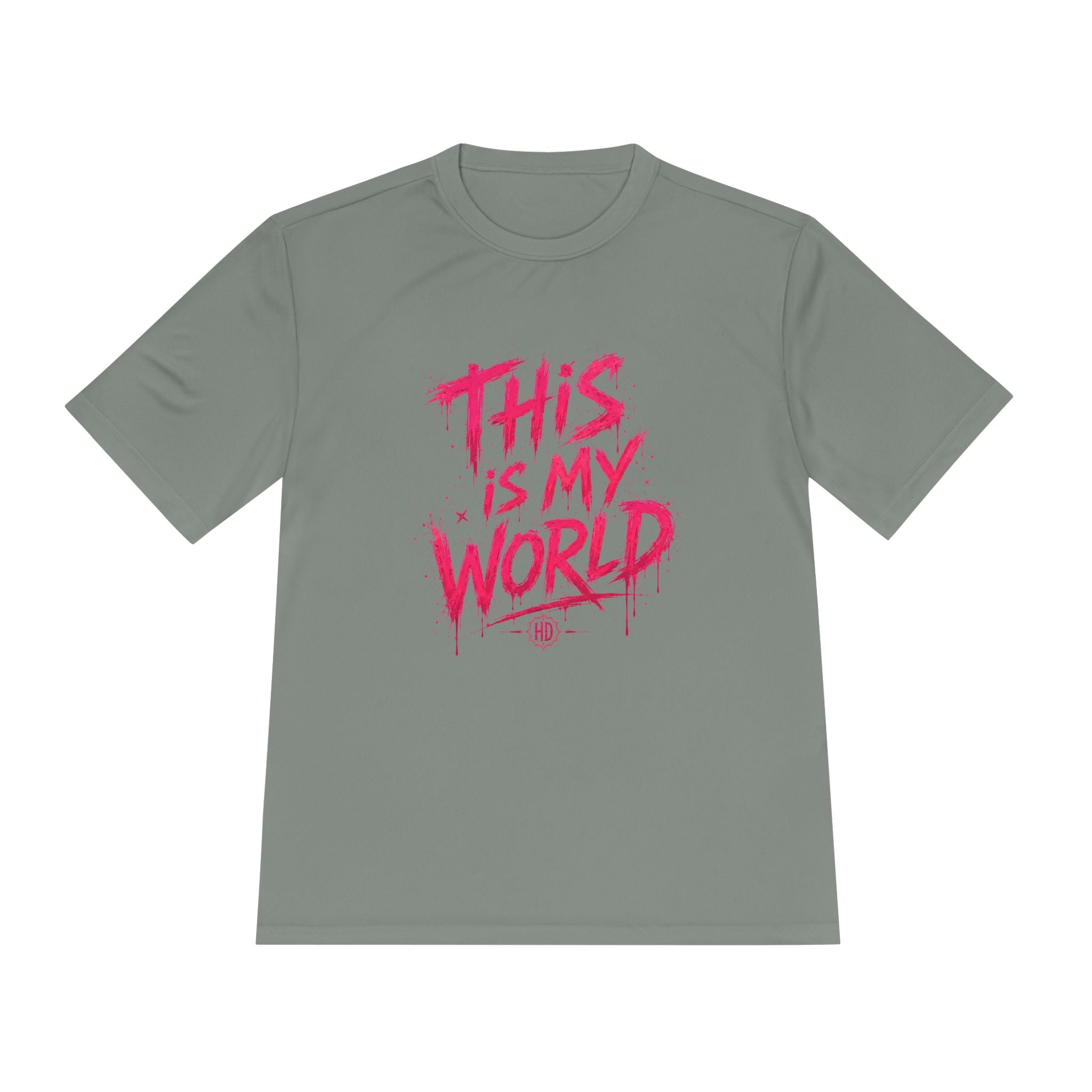 This Is My World / I Write The Rules Tee | Graffiti Quote Shirt