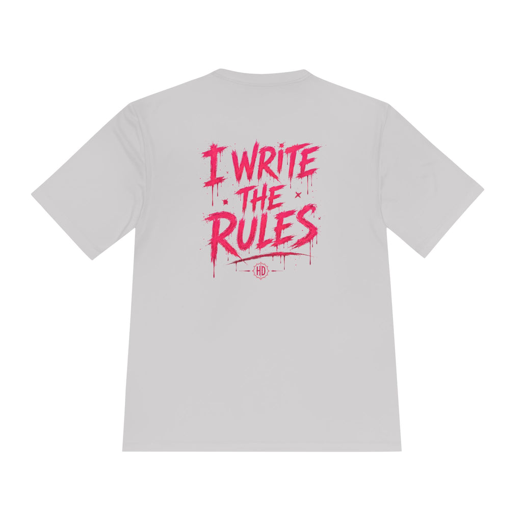 This Is My World / I Write The Rules Tee | Graffiti Quote Shirt