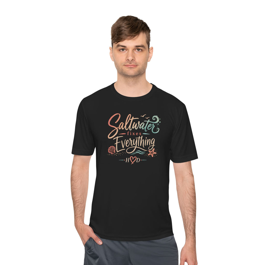 Harley Doo Saltwater Is Everything Tee — Beach Fishing Shirt