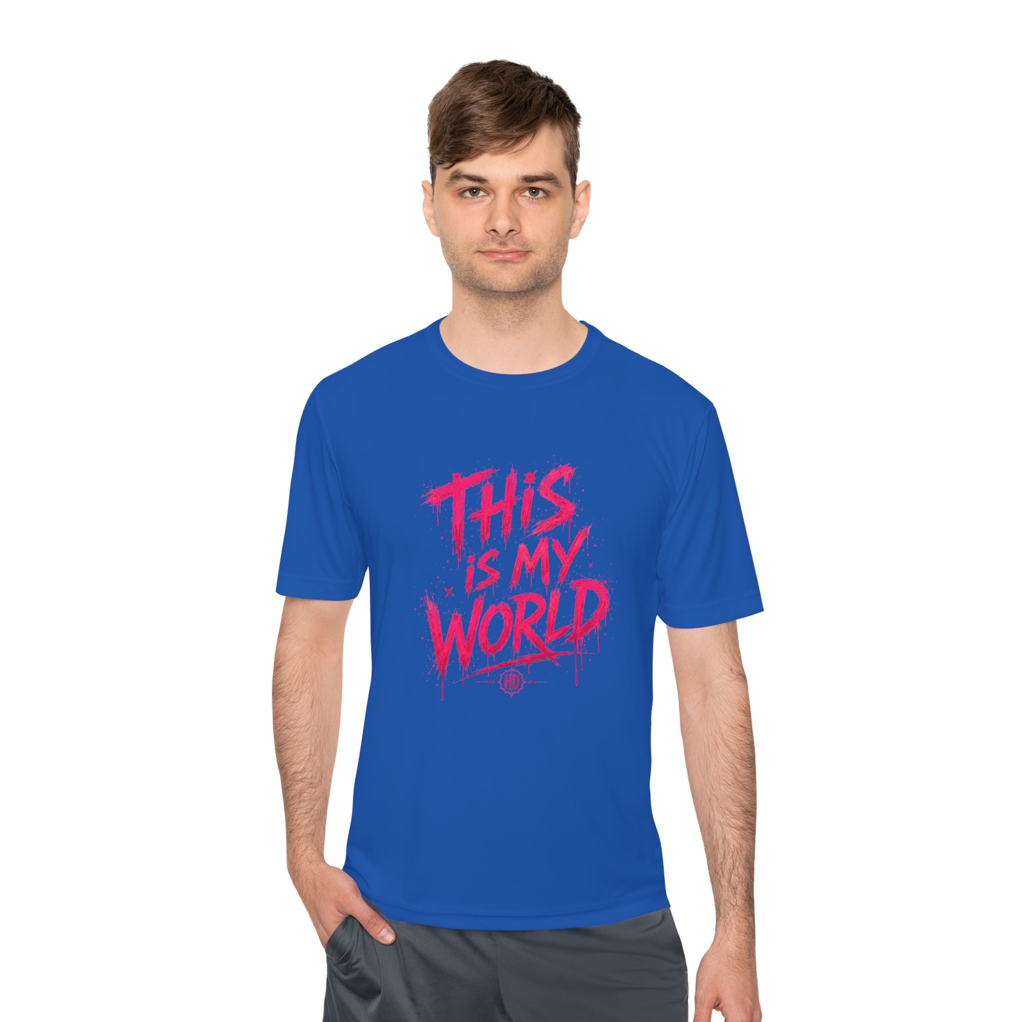 This Is My World / I Write The Rules Tee | Graffiti Quote Shirt