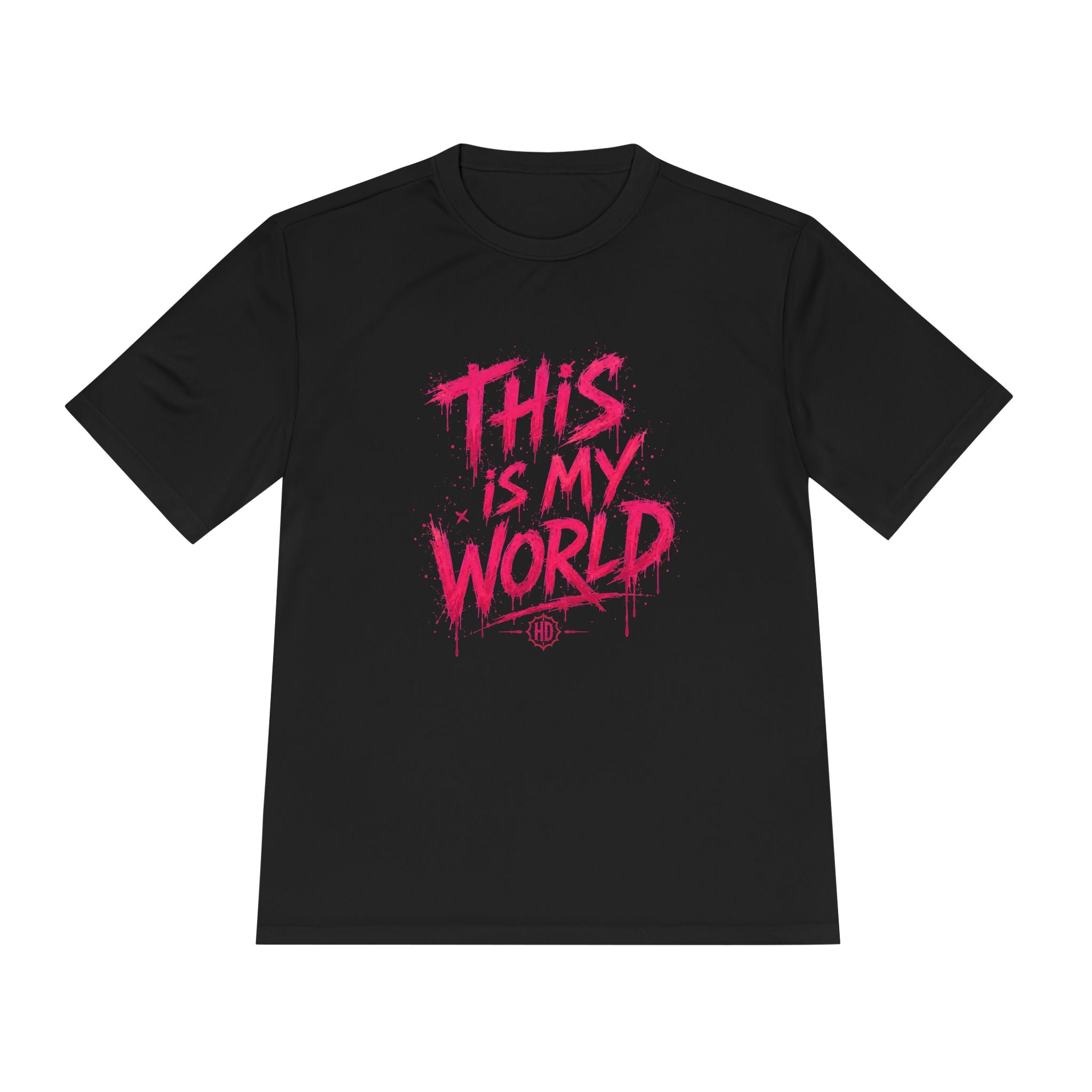 This Is My World / I Write The Rules Tee | Graffiti Quote Shirt