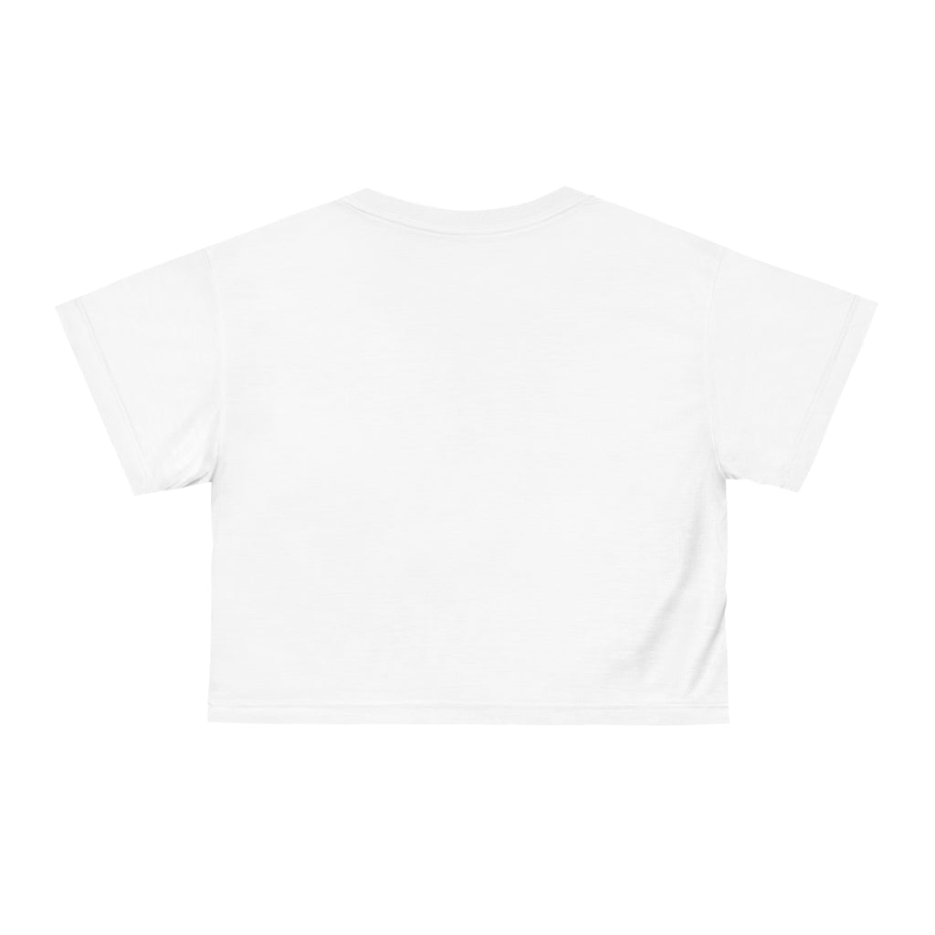 Harley Doo HD Drip Logo Crop Tee | horror ink splatter chest design