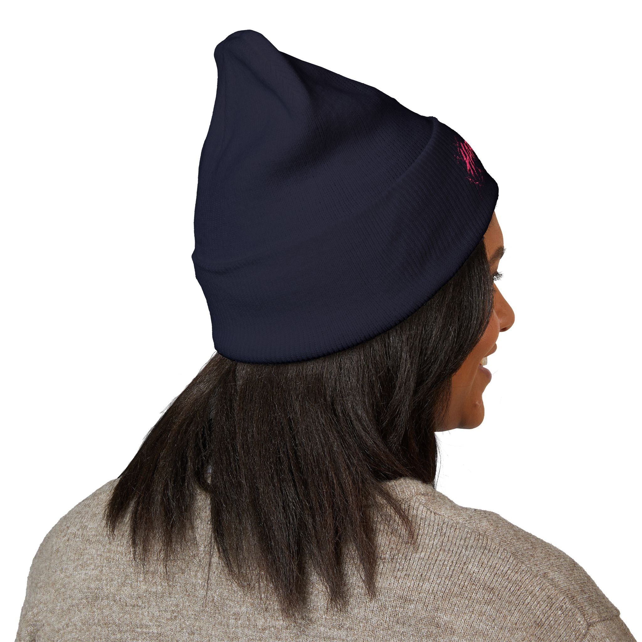 Harley-Doo Logo Embroidered Beanie | Cuffed Knit Hat