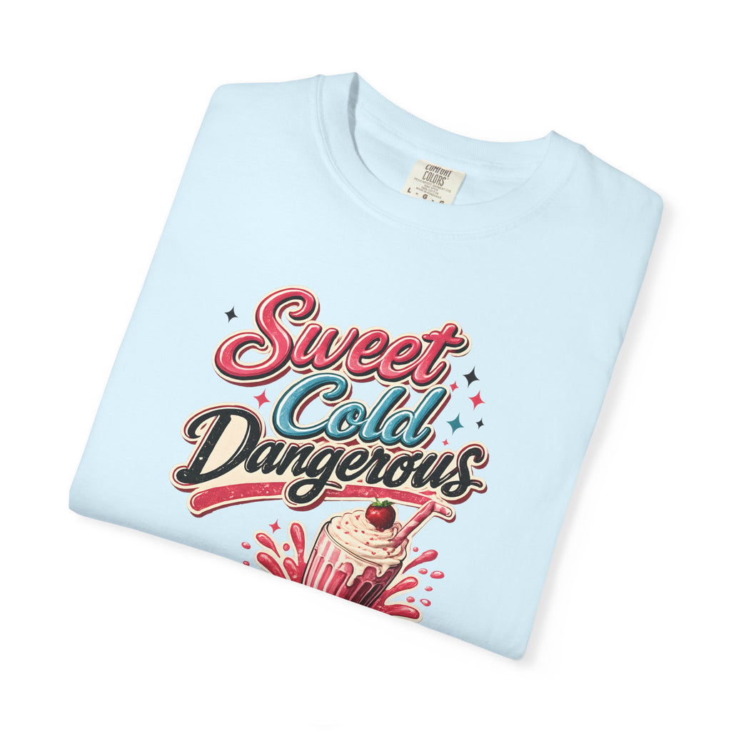 Harley Doo Sweet Cold Dangerous milkshake T-shirt | retro diner soda graphic