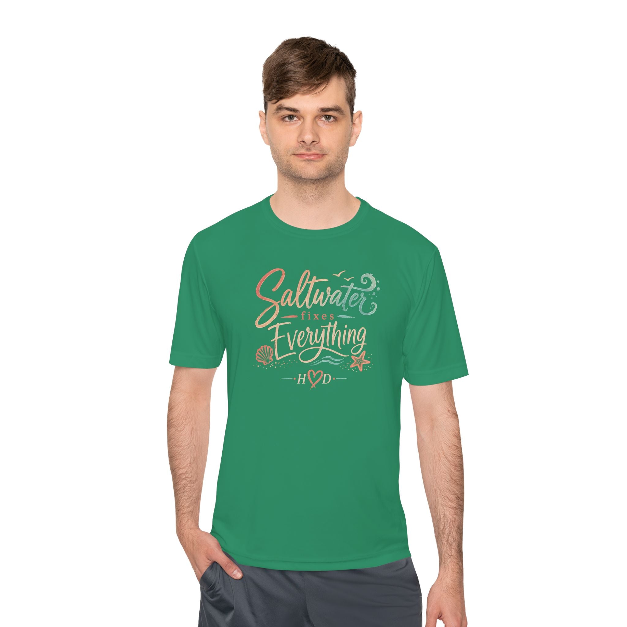 Harley Doo Saltwater Is Everything Tee — Beach Fishing Shirt