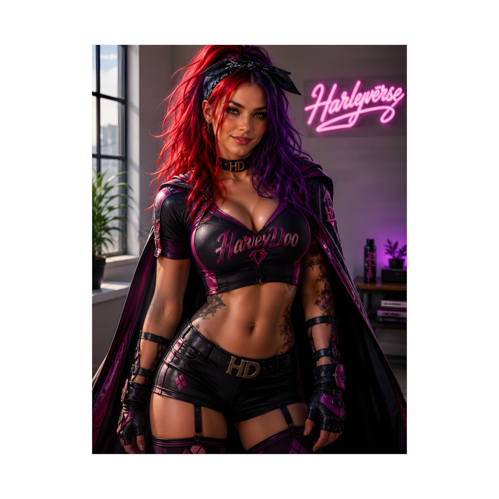 Harley Doo Matte Poster | Harleyverse Vertical Wall Art