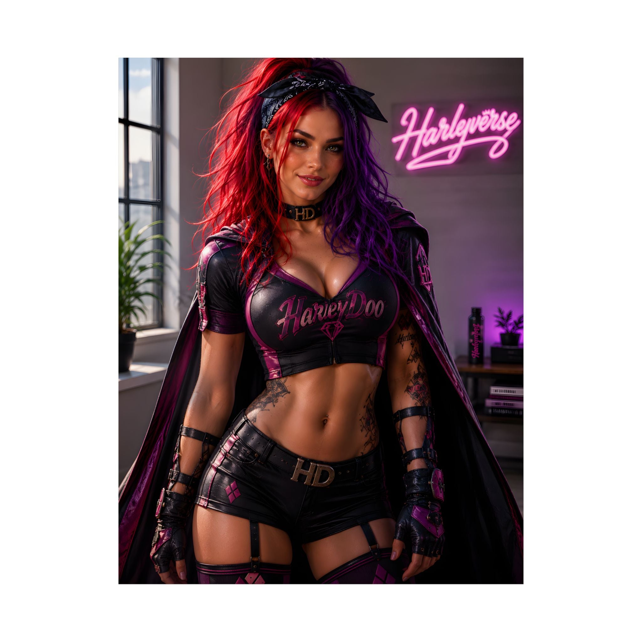 Harley Doo Matte Poster | Harleyverse Vertical Wall Art