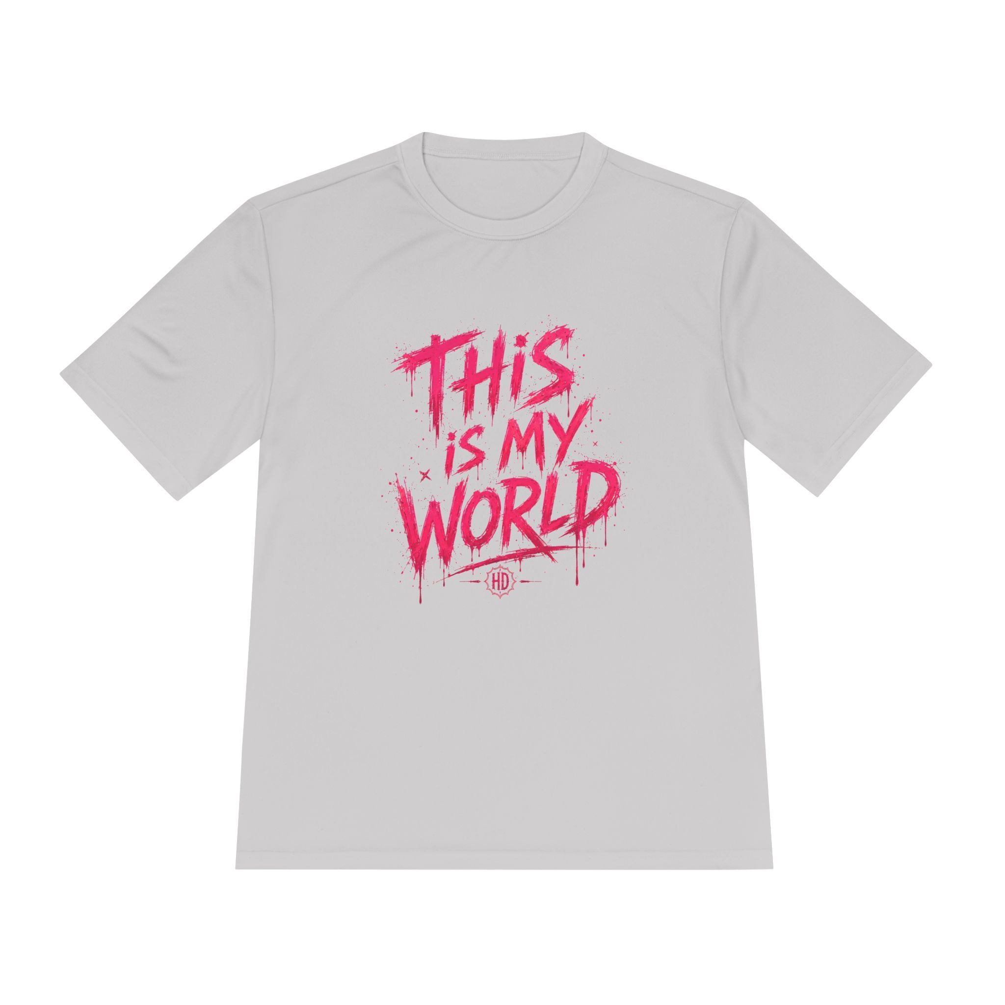 This Is My World / I Write The Rules Tee | Graffiti Quote Shirt