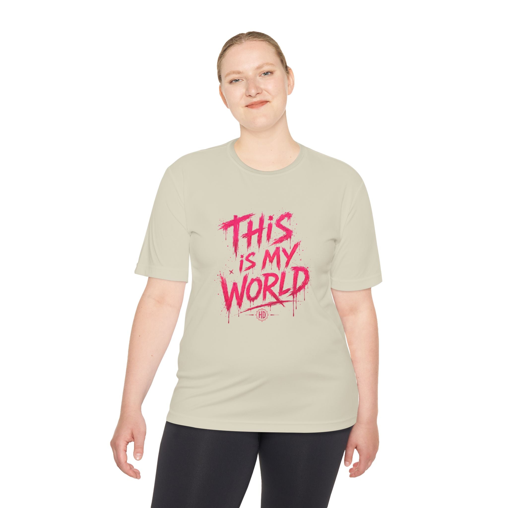 This Is My World / I Write The Rules Tee | Graffiti Quote Shirt