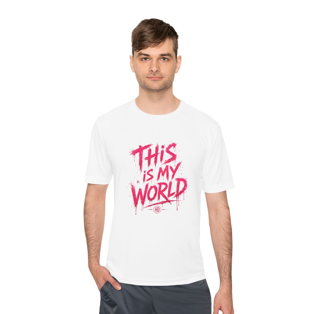 This Is My World / I Write The Rules Tee | Graffiti Quote Shirt