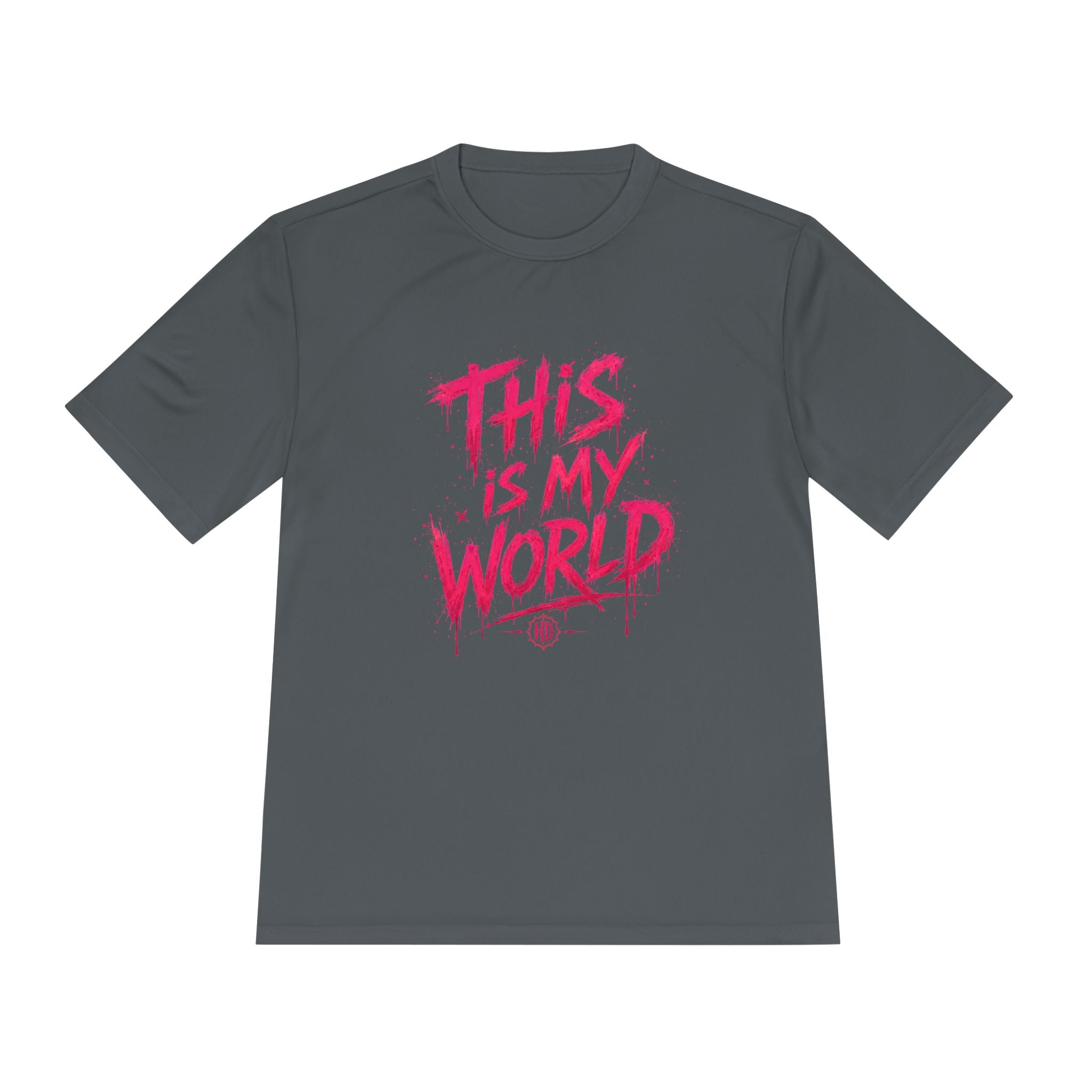This Is My World / I Write The Rules Tee | Graffiti Quote Shirt