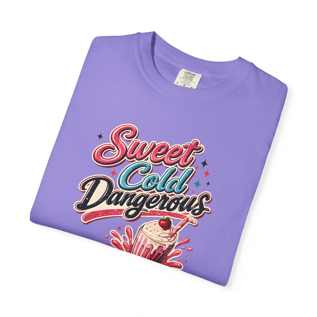 Harley Doo Sweet Cold Dangerous milkshake T-shirt | retro diner soda graphic