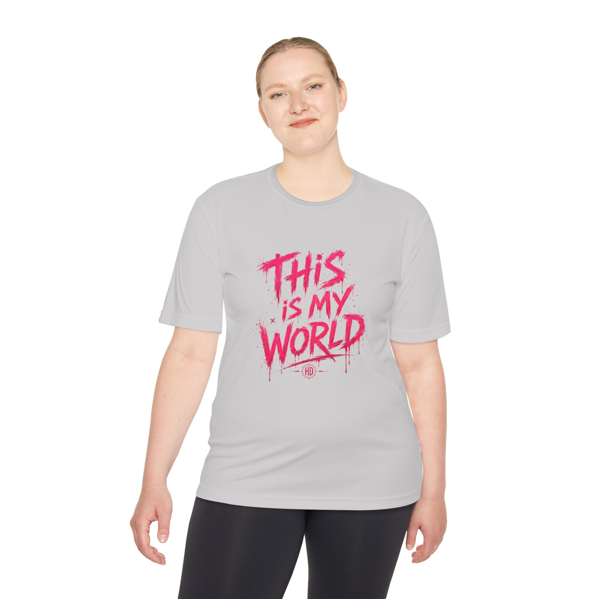 This Is My World / I Write The Rules Tee | Graffiti Quote Shirt