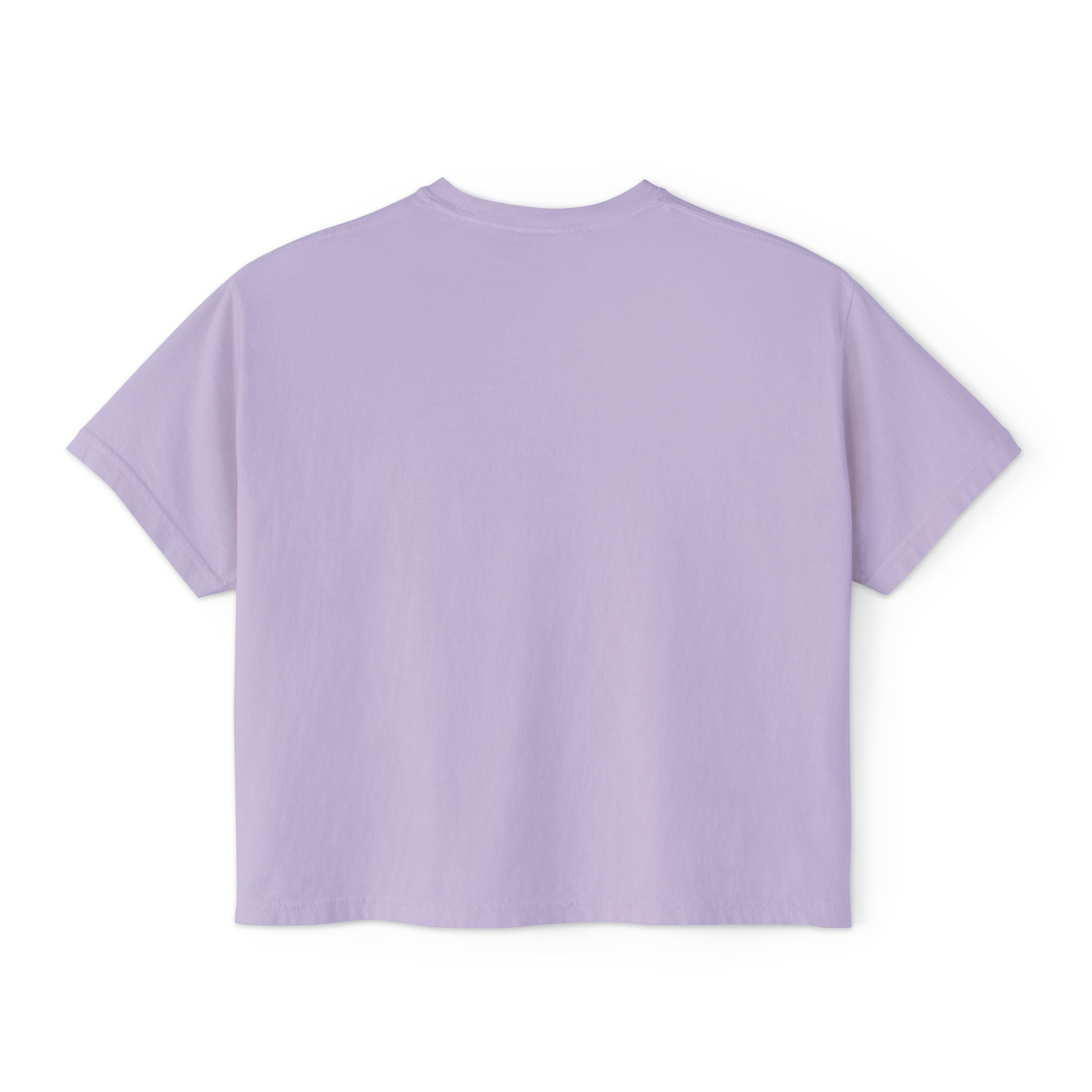 Harleyverse logo boxy tee | Crop T-Shirt, Retro Script, Pink Splash