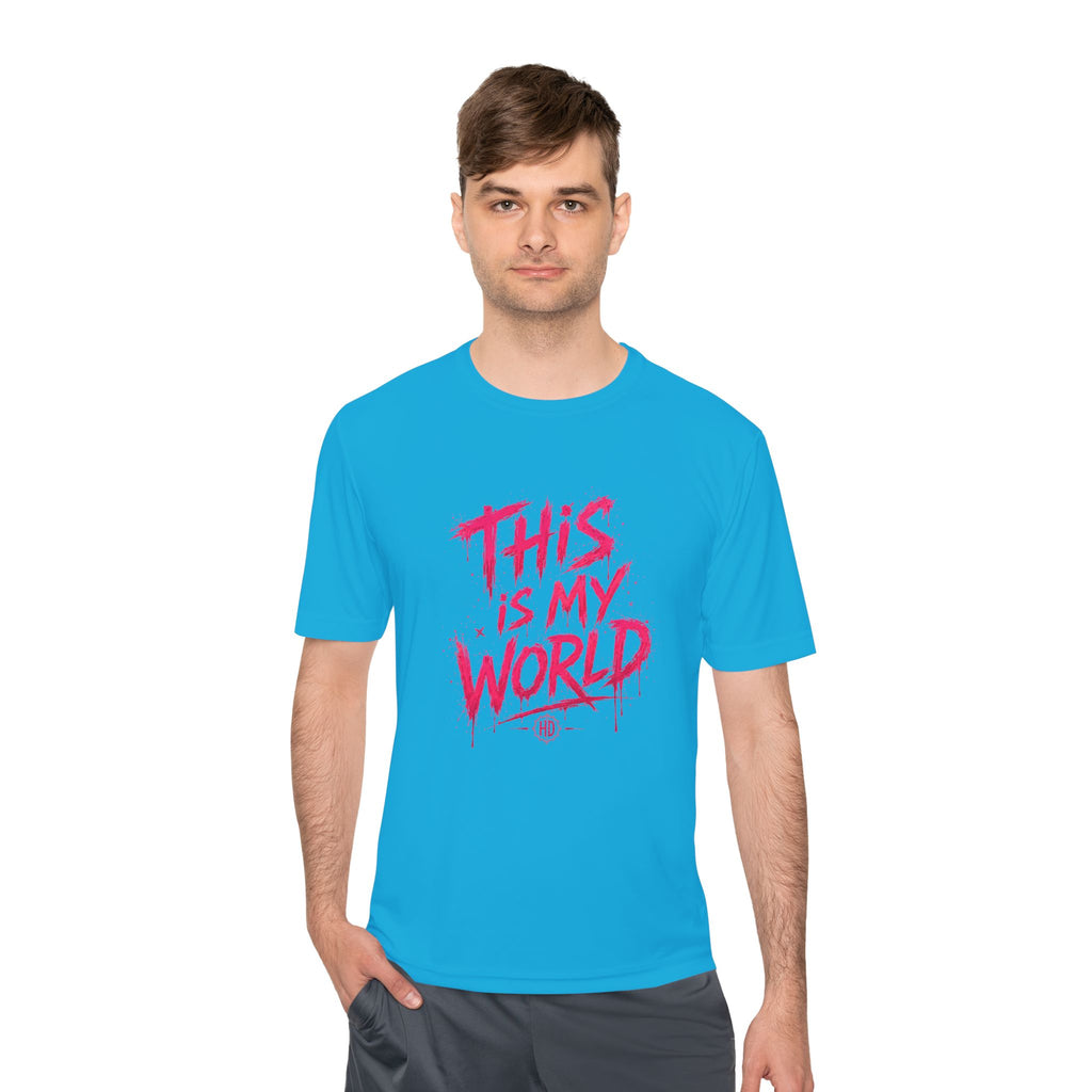 This Is My World / I Write The Rules Tee | Graffiti Quote Shirt