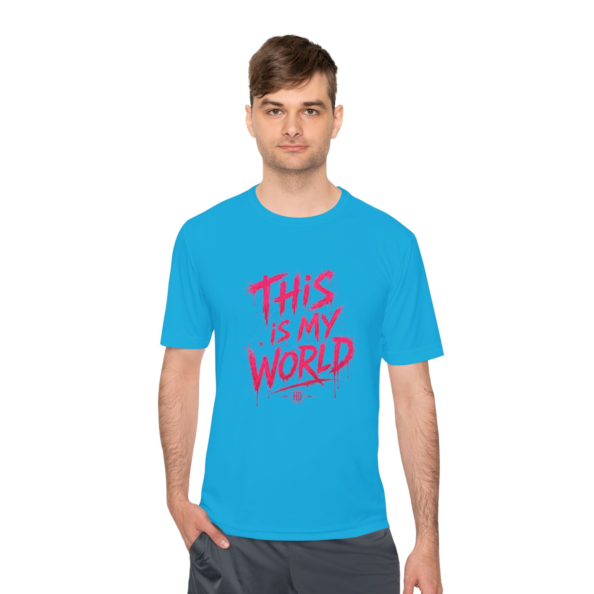 This Is My World / I Write The Rules Tee | Graffiti Quote Shirt