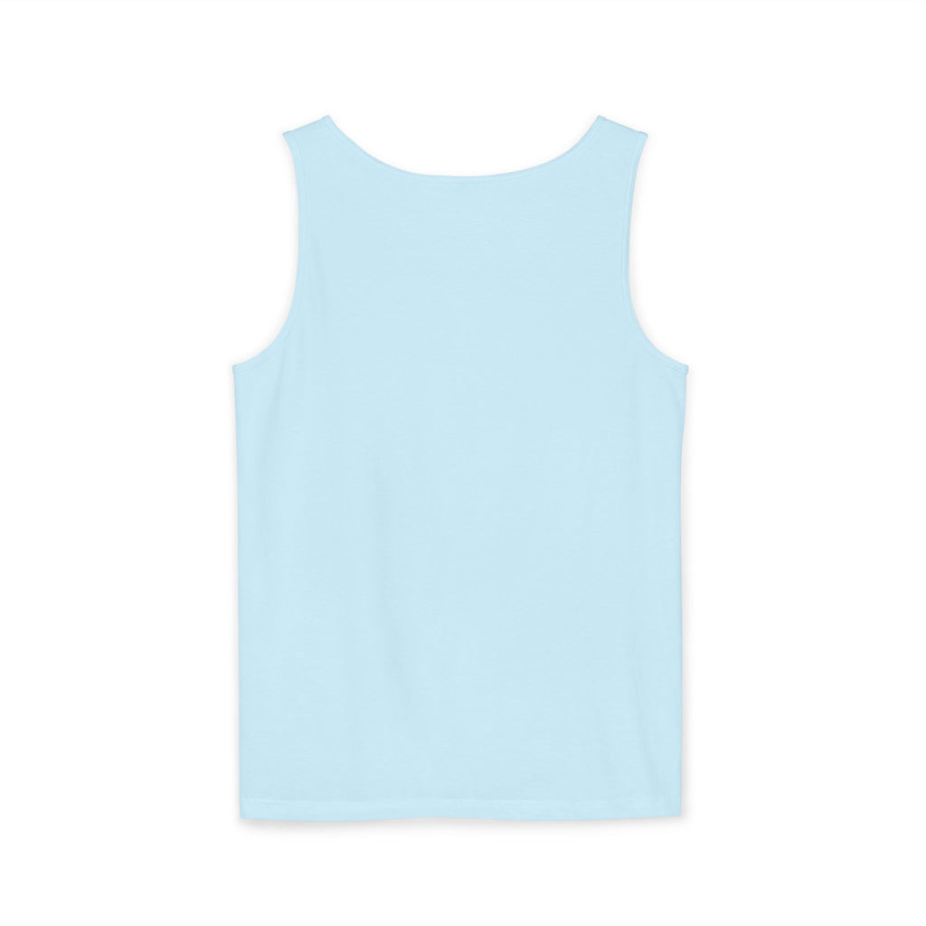 Harleyverse graffiti logo Tank Top | punk script, pink and purple doodles
