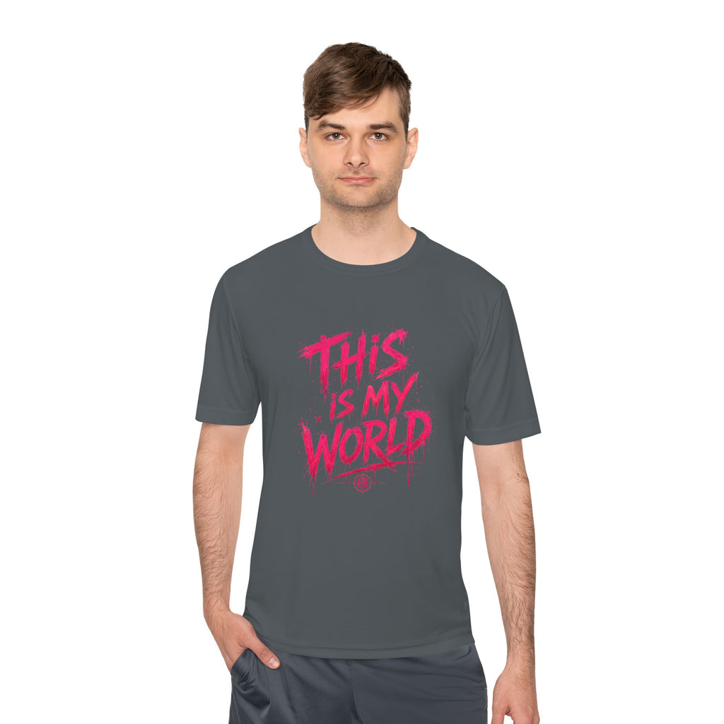 This Is My World / I Write The Rules Tee | Graffiti Quote Shirt