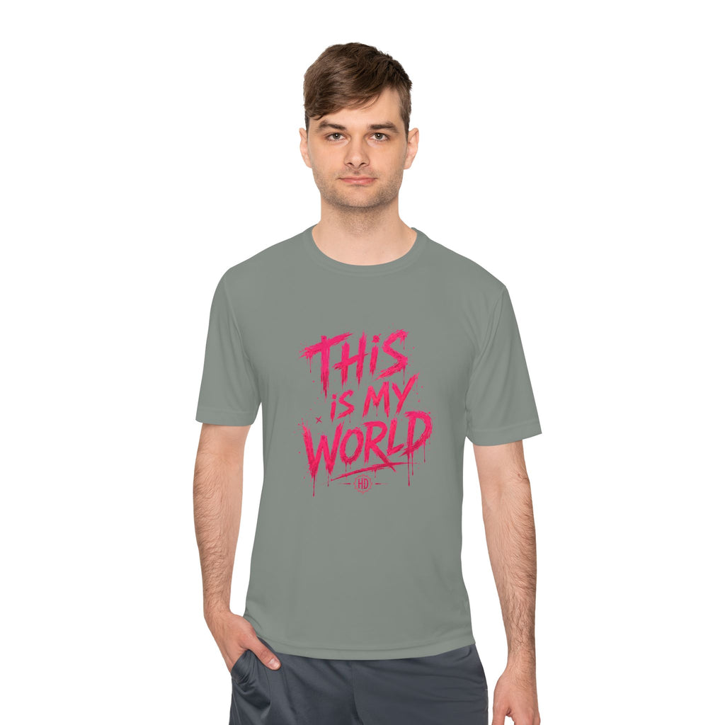 This Is My World / I Write The Rules Tee | Graffiti Quote Shirt