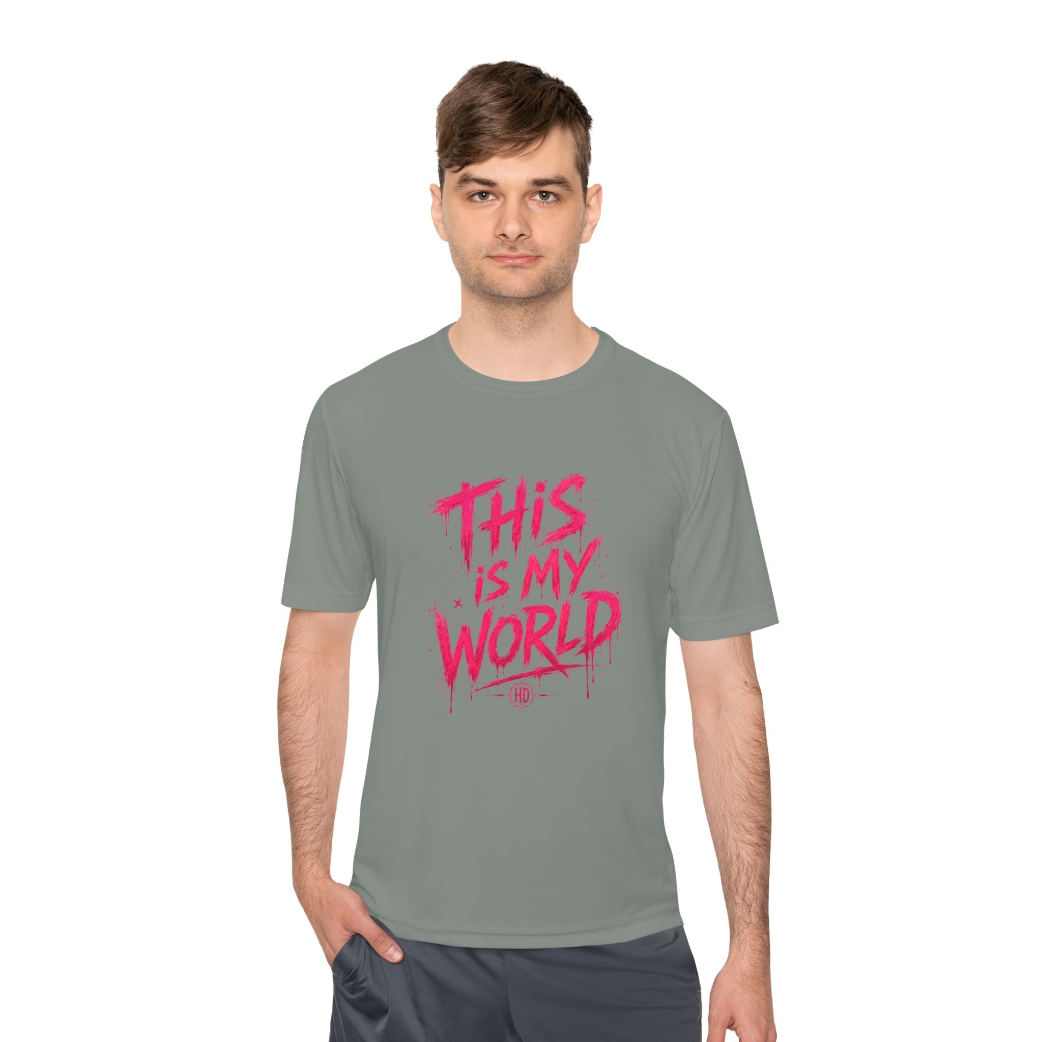 This Is My World / I Write The Rules Tee | Graffiti Quote Shirt