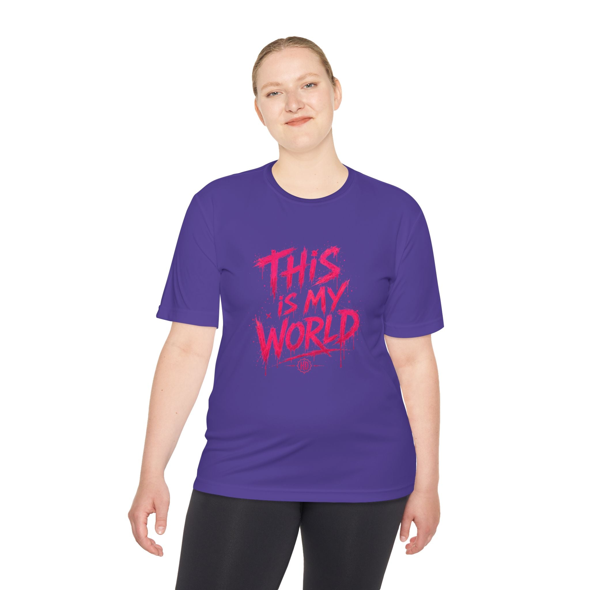 This Is My World / I Write The Rules Tee | Graffiti Quote Shirt