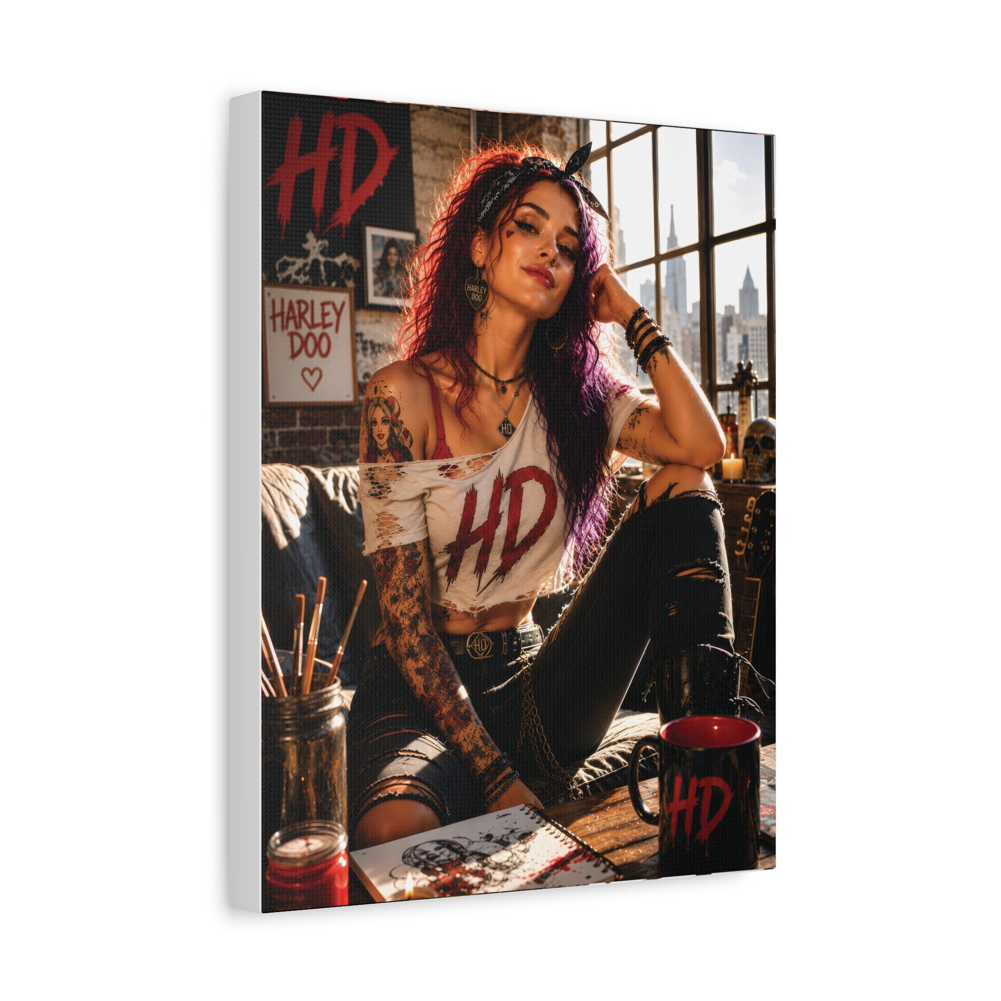Harley Doo 11x14 Matte Canvas