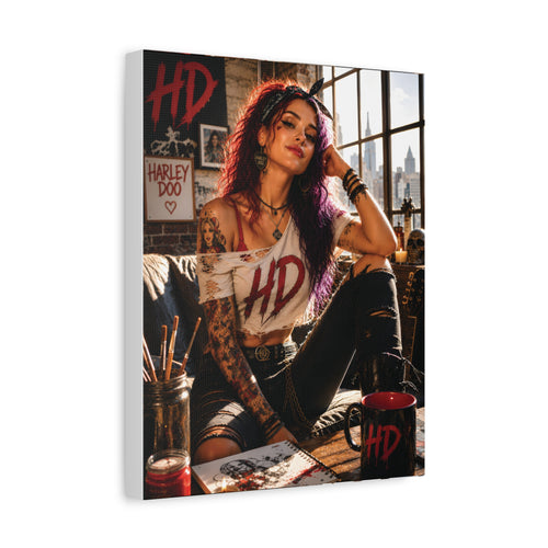 Harley Doo 11x14 Matte Canvas