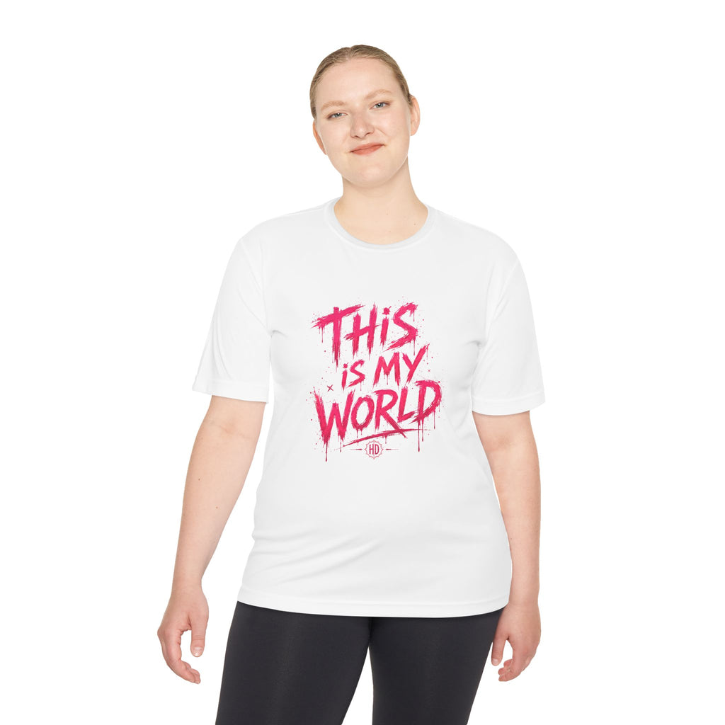 This Is My World / I Write The Rules Tee | Graffiti Quote Shirt