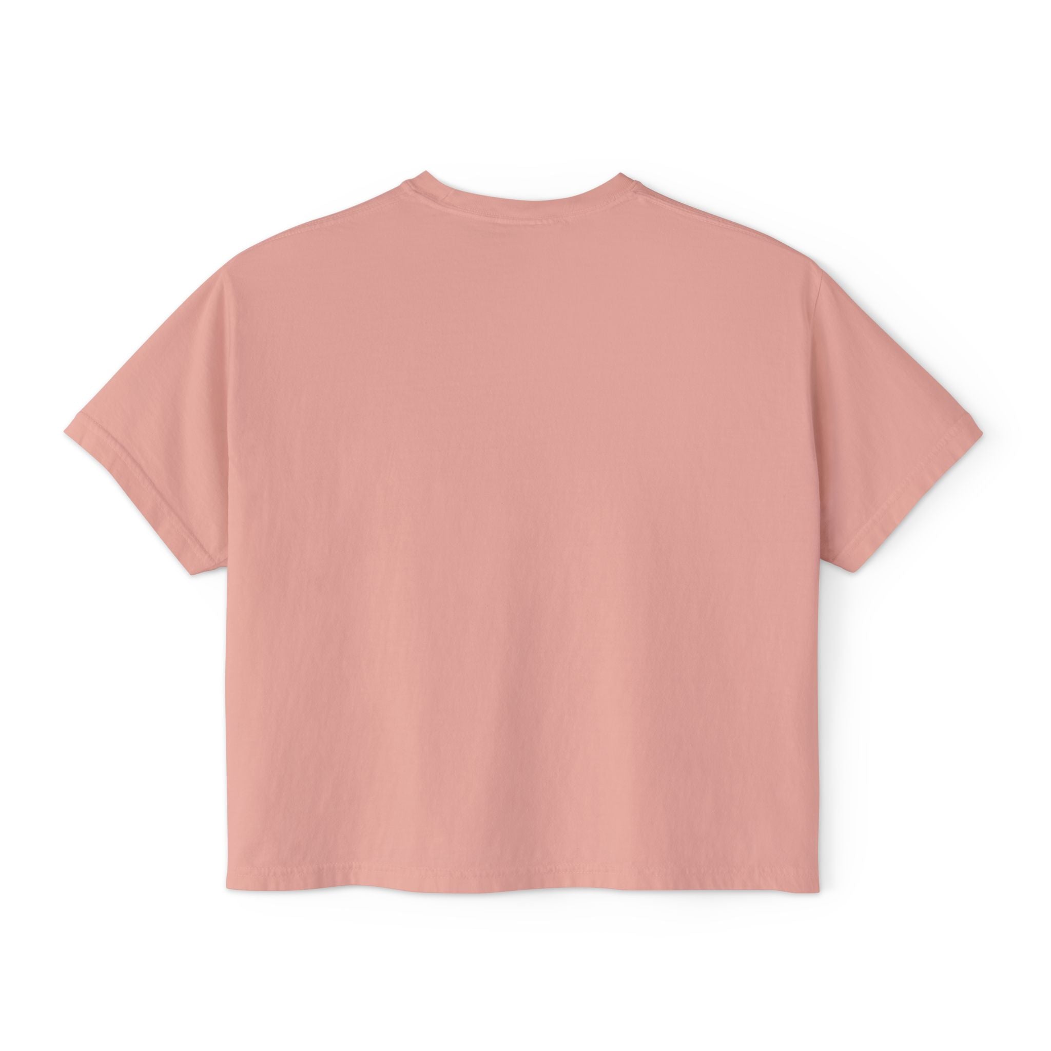 Harleyverse logo boxy tee | Crop T-Shirt, Retro Script, Pink Splash