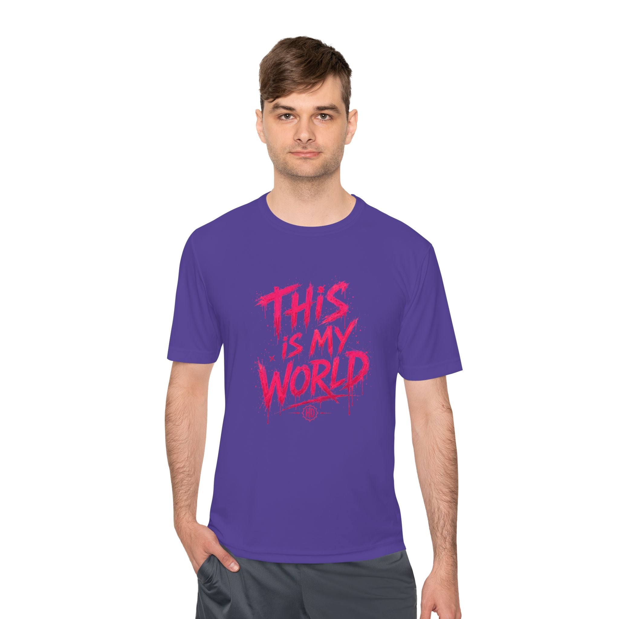 This Is My World / I Write The Rules Tee | Graffiti Quote Shirt
