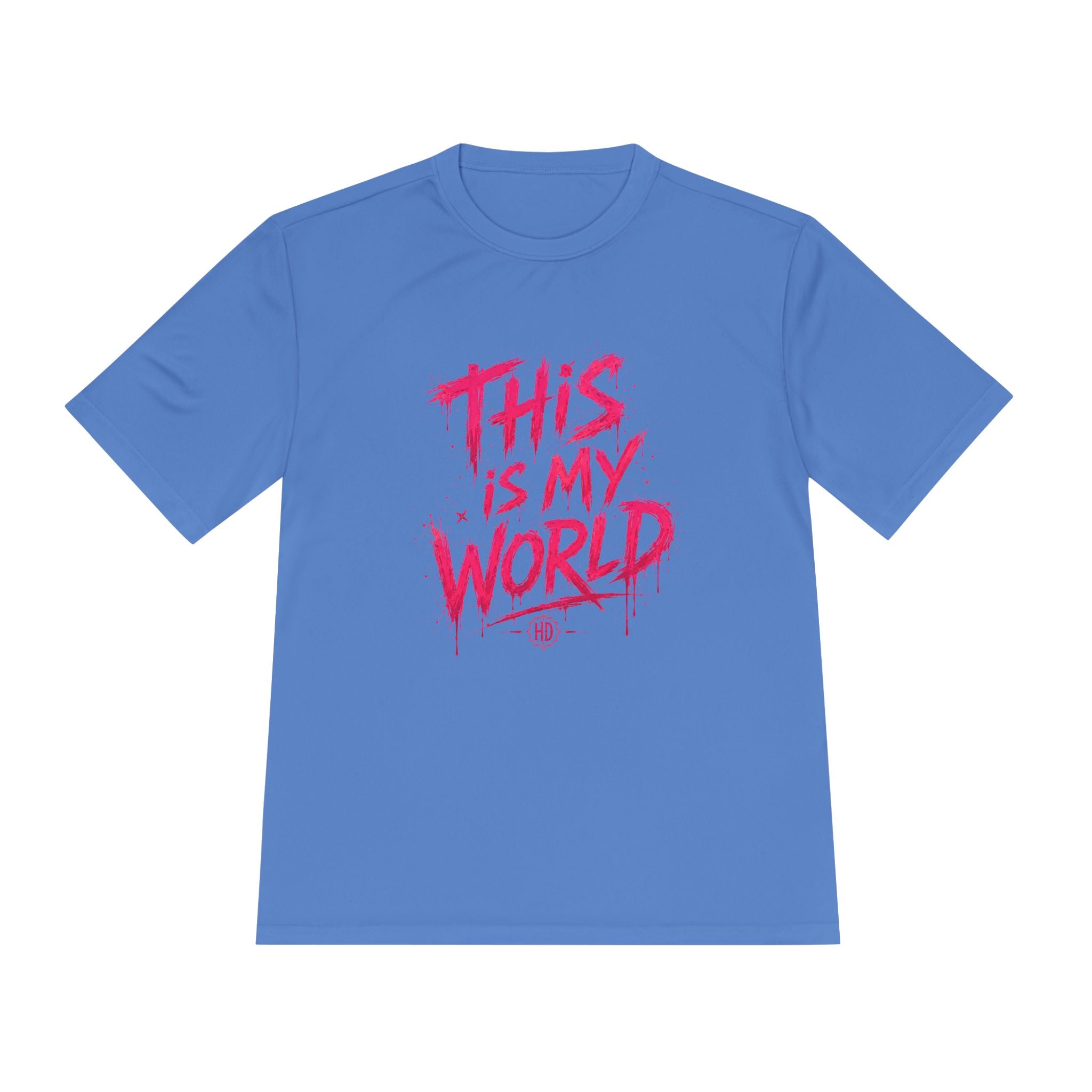 This Is My World / I Write The Rules Tee | Graffiti Quote Shirt
