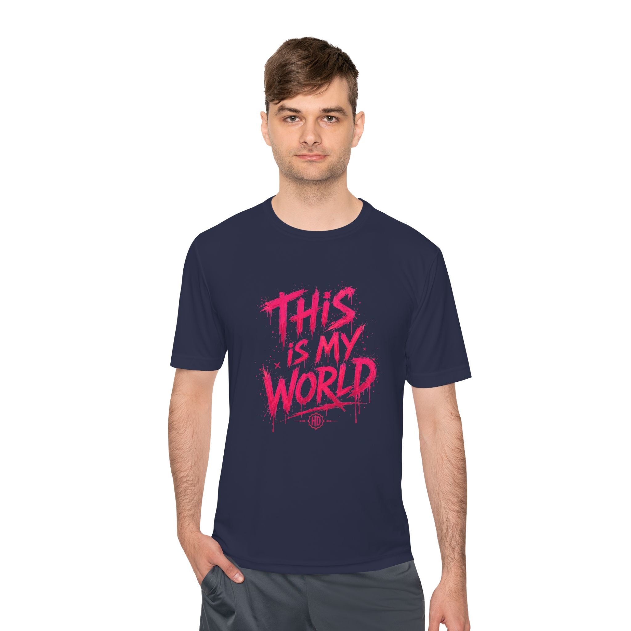 This Is My World / I Write The Rules Tee | Graffiti Quote Shirt