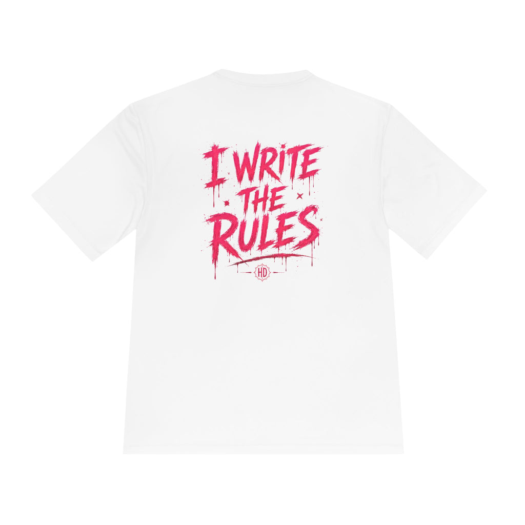 This Is My World / I Write The Rules Tee | Graffiti Quote Shirt