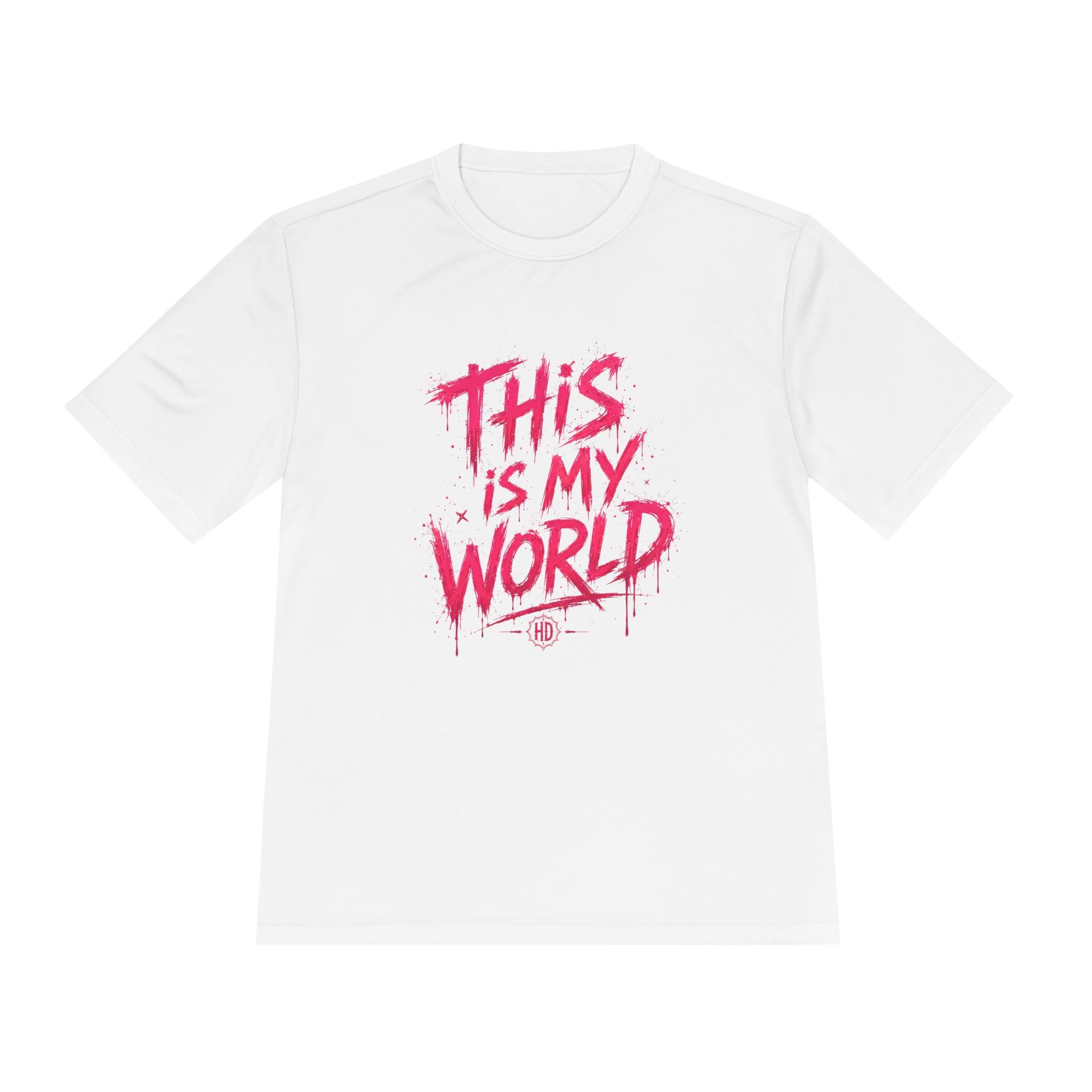 This Is My World / I Write The Rules Tee | Graffiti Quote Shirt